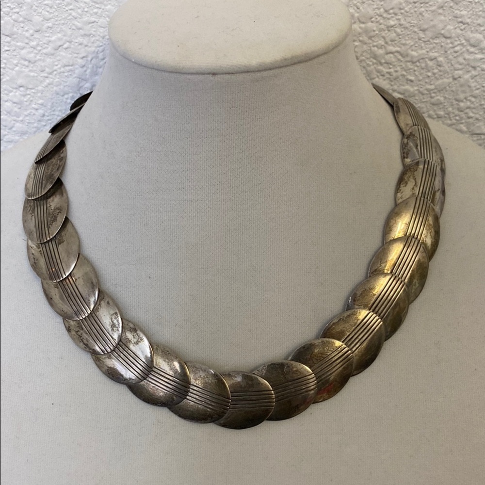 W Yellowhorse Necklace Navajo